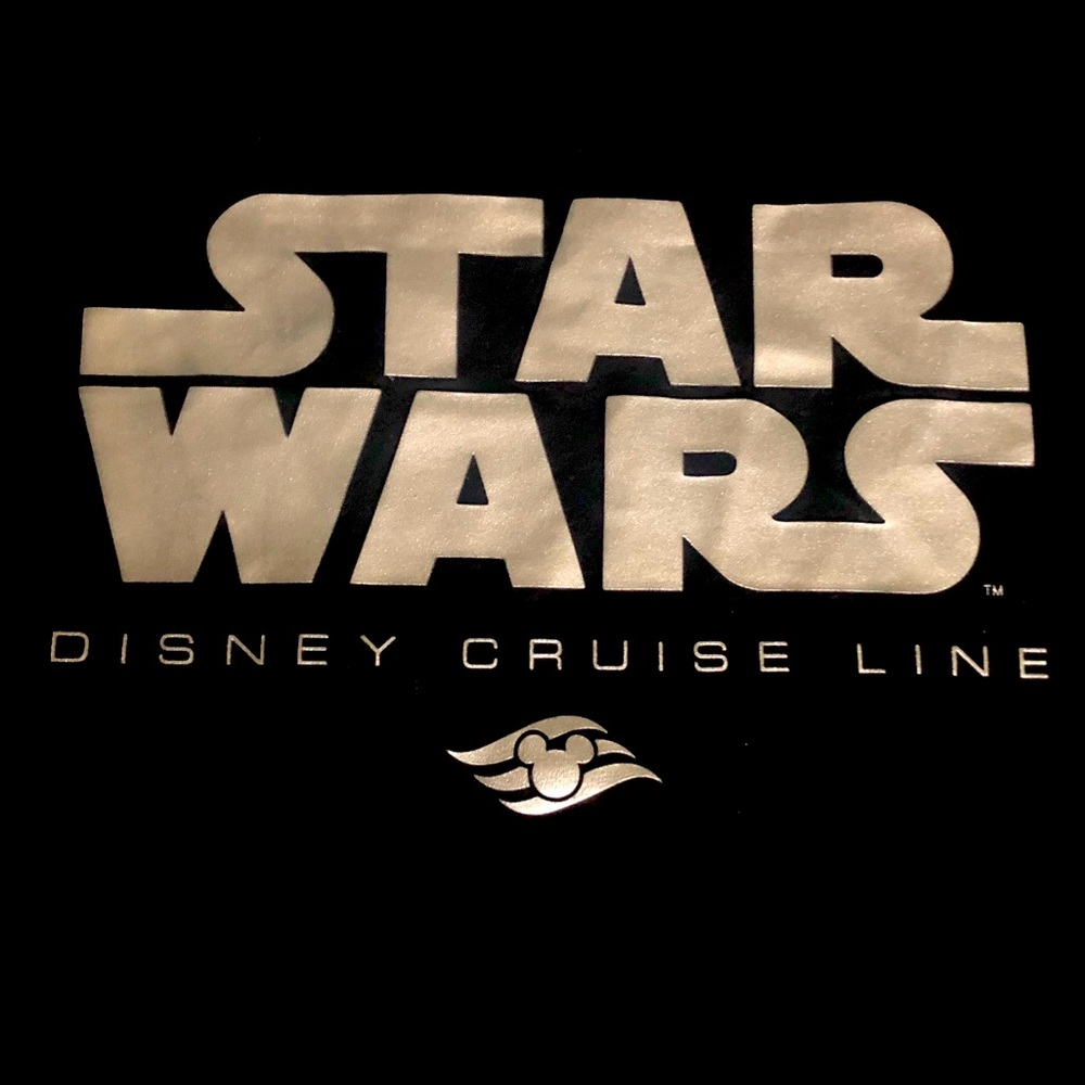 NEW W/TAG DISNEY CRUISE LINE STAR WARS T-SHIRT L